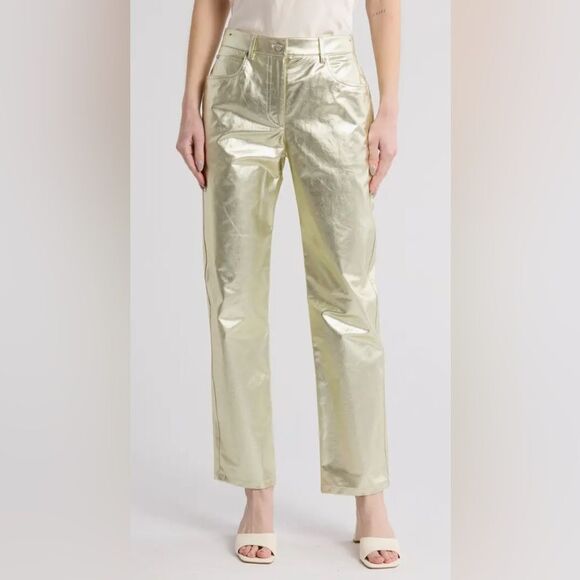 TWP Pants - NWT TWP Elegant Metallic Pants